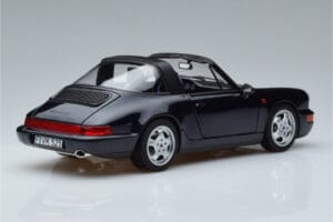 Porsche 911 964 Carrera 4 Targa Blau Norev 1:18 187340 Druckguss — Bild 3 von 8
