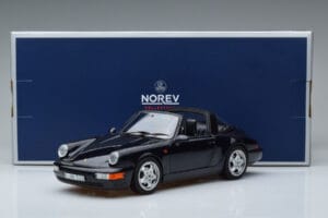 Porsche 911 964 Carrera 4 Targa Blau Norev 1:18 187340 Druckguss — Bild 8 von 8