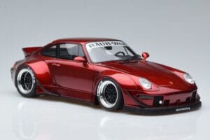 Porsche 911 964 RWB Duck Tail Candy Apple GT Spirit 1:18 GT759 Resin — Bild 4 von 6