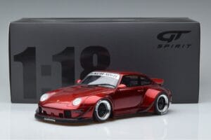 Porsche 911 964 RWB Duck Tail Candy Apple GT Spirit 1:18 GT759 Resin — Bild 6 von 6