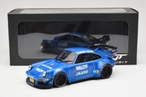 Porsche 911 964 RWB Osho Arrow Blau GT Spirit 1:18 GT448 Resin — Bild 6 von 6