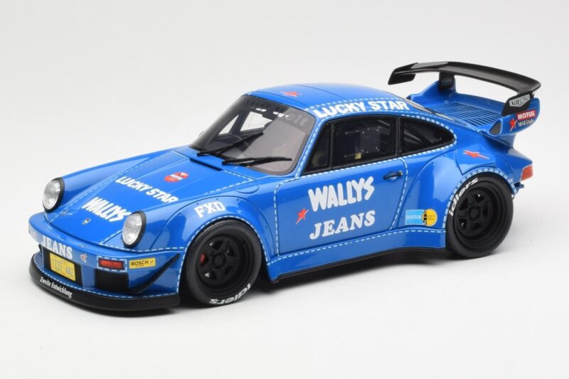 Porsche 911 964 RWB Osho Arrow Blau GT Spirit 1:18 GT448 Resin