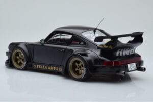 Porsche 911 964 RWB Stella Artois Schwarz GT Spirit 1:18 GT421 Resin — Bild 5 von 6