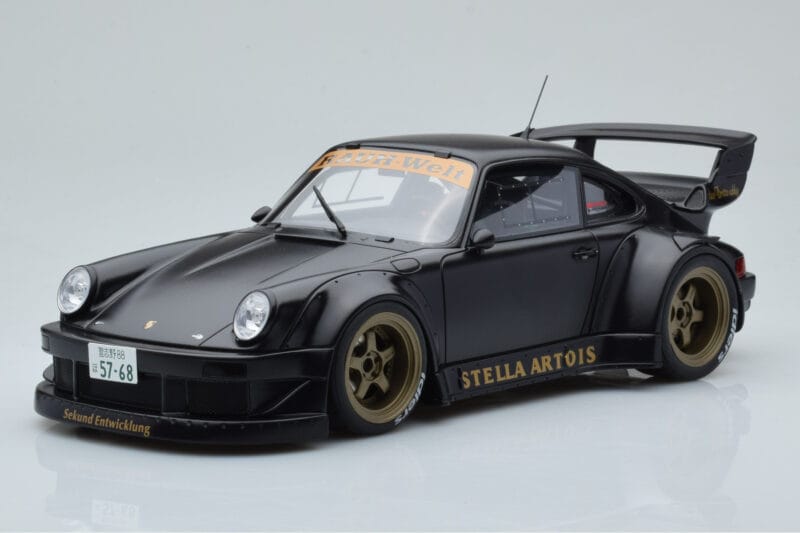 Porsche 911 964 RWB Stella Artois Schwarz GT Spirit 1:18 GT421 Resin