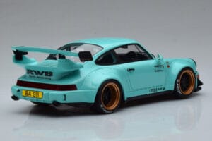 Porsche 911 964 RWB Tiffany Blau GT Spirit 1:18 GT875 Resin — Bild 2 von 6