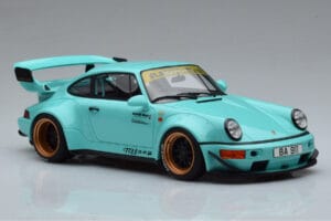 Porsche 911 964 RWB Tiffany Blau GT Spirit 1:18 GT875 Resin — Bild 4 von 6