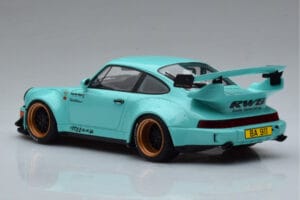 Porsche 911 964 RWB Tiffany Blau GT Spirit 1:18 GT875 Resin — Bild 5 von 6