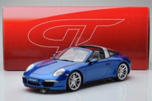 Porsche 911 991 4S Targa Blau GT Spirit 1:18 GT037 Resin — Bild 5 von 5