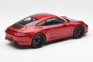 Porsche 911 991 Carrera GTS Carmine Rot Schuco 1:18 450039000 Druckguss — Bild 3 von 8