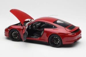 Porsche 911 991 Carrera GTS Carmine Rot Schuco 1:18 450039000 Druckguss — Bild 5 von 8