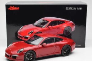 Porsche 911 991 Carrera GTS Carmine Rot Schuco 1:18 450039000 Druckguss — Bild 8 von 8