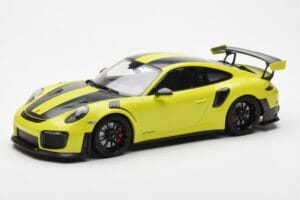 Porsche 911 991.2 GT2 RS Hellgrün Mit Schwarzen Magnesium-Felgen Minichamps 1:18 155068300 Druckguss