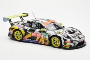 Porsche 911 991.2 GT3 R #69 Team Iron Force Racing Ring Police L. Luhr / M. Holzer ADAC GT Masters 2019 Minichamps 1:18 15319 — Bild 4 von 6