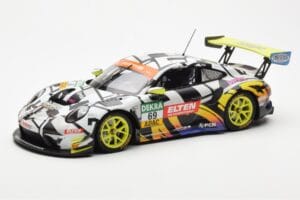 Porsche 911 991.2 GT3 R #69 Team Iron Force Racing Ring Police L. Luhr / M. Holzer ADAC GT Masters 2019 Minichamps 1:18 15319
