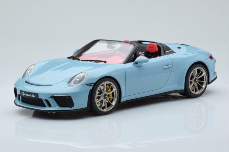 Porsche 911 991.2 Speedster Meissen Blau GT Spirit 1:18 GT408 Resin