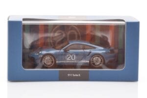 Porsche 911 992 Turbo S Oslo Blau Minichamps 1:43 WAP0209050N001 Druckguss — Bild 4 von 4
