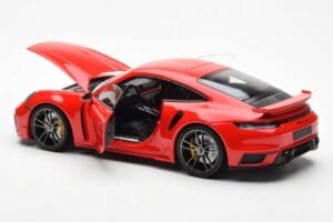 Porsche 911 992 Turbo S Sport Design Rot Minichamps 1:18 113069078 Druckguss — Bild 5 von 8