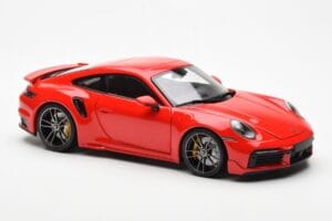 Porsche 911 992 Turbo S Sport Design Rot Minichamps 1:18 113069078 Druckguss — Bild 6 von 8