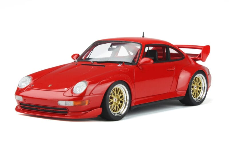 Porsche 911 993 Carrera 3.8 RSR Rot GT Spirit 1:18 GT366 Resin