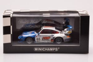Porsche 911 993 GT2 #65 Roock Racing 24 Hours of Le Mans 1998 Minichamps 1:43 430986765 Druckguss — Bild 4 von 4
