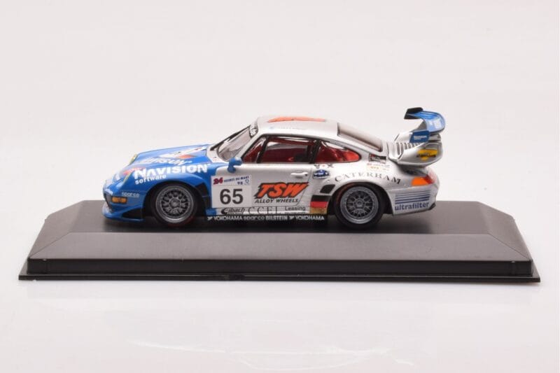 Porsche 911 993 GT2 #65 Roock Racing 24 Hours of Le Mans 1998 Minichamps 1:43 430986765 Druckguss
