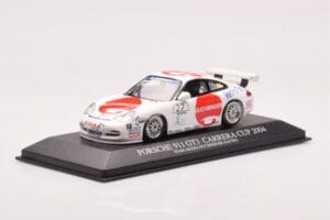 Porsche 911 996 GT3 Cup Team Araxa Buchbinder Racing #27 Landen Porsche Carrera Cup 2004 Minichamps 1:43 400046227 Druckguss — Bild 2 von 4