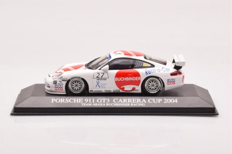 Porsche 911 996 GT3 Cup Team Araxa Buchbinder Racing #27 Landen Porsche Carrera Cup 2004 Minichamps 1:43 400046227 Druckguss