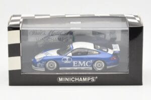 Porsche 911 996 GT3 Cup EMC2 #3 W. Henzler Porsche Carrera Cup 2004 Minichamps 1:43 400046203 Druckguss — Bild 3 von 3