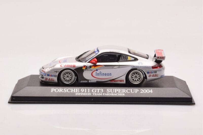 Porsche 911 996 GT3 Cup Infineon #5 W. Henzler Porsche Supercup Winner 2004 Minichamps 1:43 400046205 Druckguss