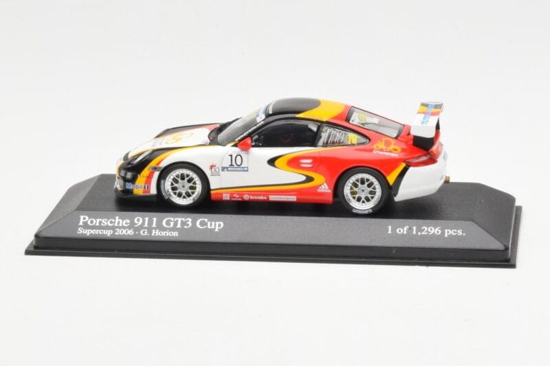 Porsche 911 996 GT3 Cup #10 G. Horion Porsche Supercup 2006 Minichamps 1:43 400066410 Druckguss