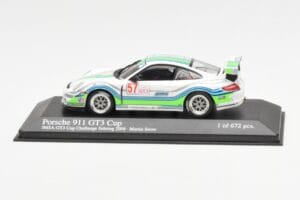 Porsche 911 996 GT3 Cup #57 M. Snow IMSA GT3 Challenge 2008 Minichamps 1:43 400086757 Druckguss