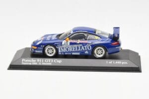 Porsche 911 996 GT3 Cup Team Morellato #16 O. Maximin Porsche Supercup 2006 Minichamps 1:43 400066416 Druckguss