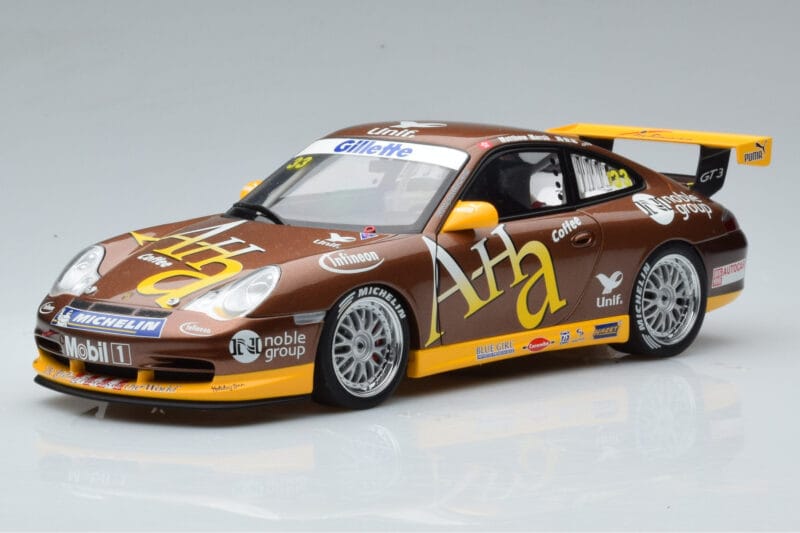Porsche 911 996 GT3 Cup M. Marsh Carrera Cup Asia Winner 2004 AUTOart 1:18 80489 Druckguss
