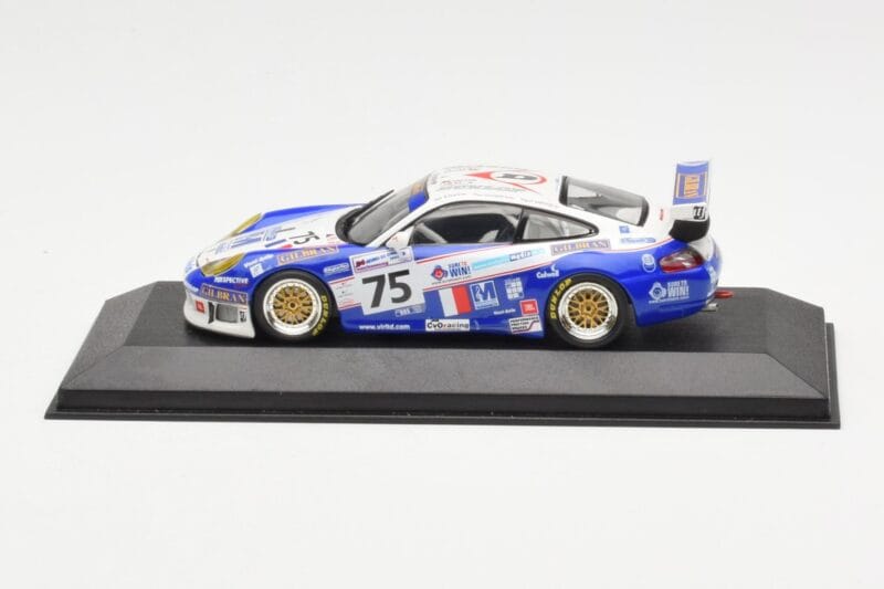 Porsche 911 996 GT3 RS #75 Khan / Sugden / Smith 24 Hours of Le Mans 2004 Minichamps 1:43 400046975 Druckguss