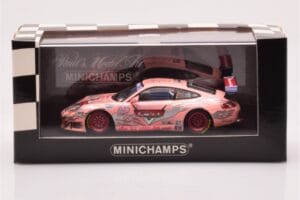 Porsche 911 996 GT3 RS Pink Sally #45 Petty / Jeanette Phoenix 250 2004 Minichamps 1:43 400046945 Druckguss — Bild 4 von 4