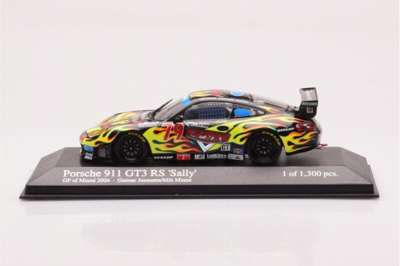 Porsche 911 996 GT3 RS Sally #79 Jeanette / Minter GP of Miami 2004 Minichamps 1:43 400046979 Druckguss