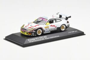 Porsche 911 996 GT3 RS Siemens #50 M. Ortelli / M. Lieb / R. Dumas 24 Hours of Spa 2003 Winners Minichamps 1:43 400036950 Dru — Bild 2 von 4