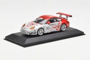 Porsche 911 996 GT3 RSR Flying Lizard #80 S. Neiman / J. Pechnik / J. Van Overbeek GT2 Class 24 Hours of Le Mans 2005 Minicha — Bild 2 von 4