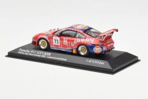 Porsche 911 996 GT3 RSR Gulf #73 Lambert / Lefort / Palttala 1000km Spa 2005 Minichamps 1:43 400056473 Druckguss — Bild 3 von 4
