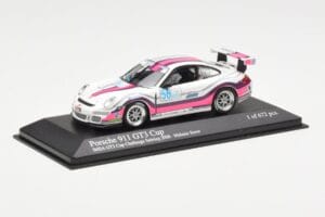 Porsche 911 997 GT3 Cup #56 M. Snow IMSA GT3 Challenge 2008 Minichamps 1:43 400086456 Druckguss — Bild 2 von 4