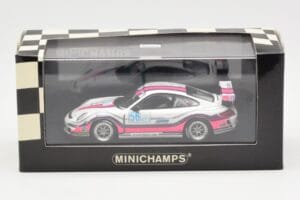 Porsche 911 997 GT3 Cup #56 M. Snow IMSA GT3 Challenge 2008 Minichamps 1:43 400086456 Druckguss — Bild 4 von 4