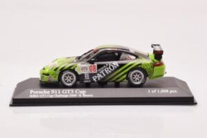 Porsche 911 997 GT3 Cup #8 E. Brown IMSA GT3 Challenge 2009 Minichamps 1:43 400096708 Druckguss