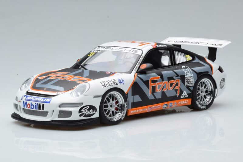 Porsche 911 997 GT3 Cup #33 M. Marsh Carrera Cup Asia 2006 AUTOart 1:18 80782 Druckguss