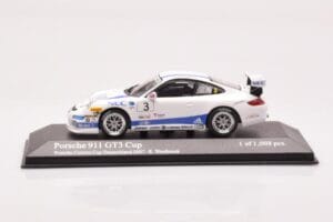 Porsche 911 997 GT3 Cup Porsche Carrera Cup #3 R. Westbrook 2007 Minichamps 1:43 400076483 Druckguss