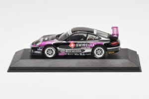 Porsche 911 997 GT3 Cup Swissvax #30 K. Sasaki Carrera Cup Asia Macau 2007 Minichamps 1:43 400076430 Druckguss