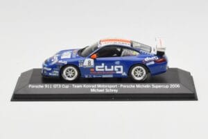 Porsche 911 997 GT3 Cup #8 M. Schrey Team Konrad Motorsport Porsche Michelin Supercup 2006 Minichamps 1:43 WAP02013217 Druckg