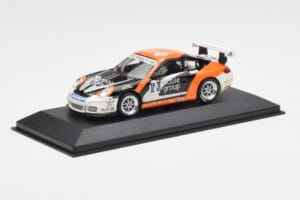 Porsche 911 997 GT3 Cup Noble Group #6 D. Watts Carrera Cup GB 2009 Minichamps 1:43 400076409 Druckguss — Bild 2 von 4