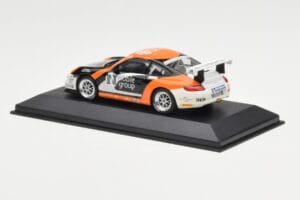 Porsche 911 997 GT3 Cup Noble Group #6 D. Watts Carrera Cup GB 2009 Minichamps 1:43 400076409 Druckguss — Bild 3 von 4