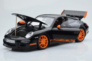 Porsche 911 997 GT3 RS Schwarz AUTOart 1:18 WAP02112017 Druckguss — Bild 2 von 8
