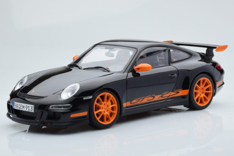 Porsche 911 997 GT3 RS Schwarz AUTOart 1:18 WAP02112017 Druckguss